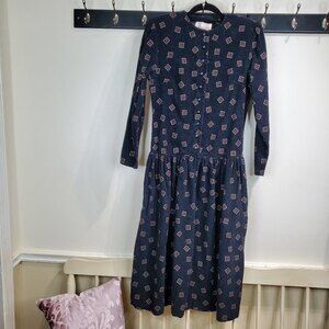 Alain Toussaint corduroy dress with pockets size 6